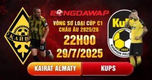 Soi kèo Kairat Almaty vs KuPS