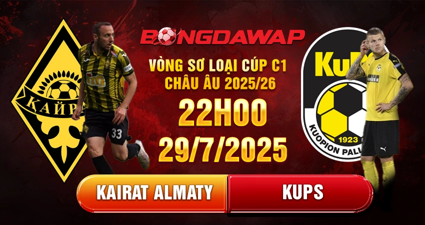 Soi kèo Kairat Almaty vs KuPS