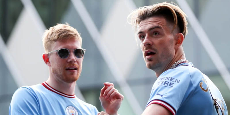 Jack Grealish có thể tái hợp De Bruyne