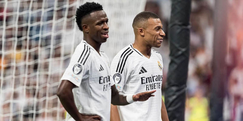 Mbappe và Vinicius không có sự hòa hợp